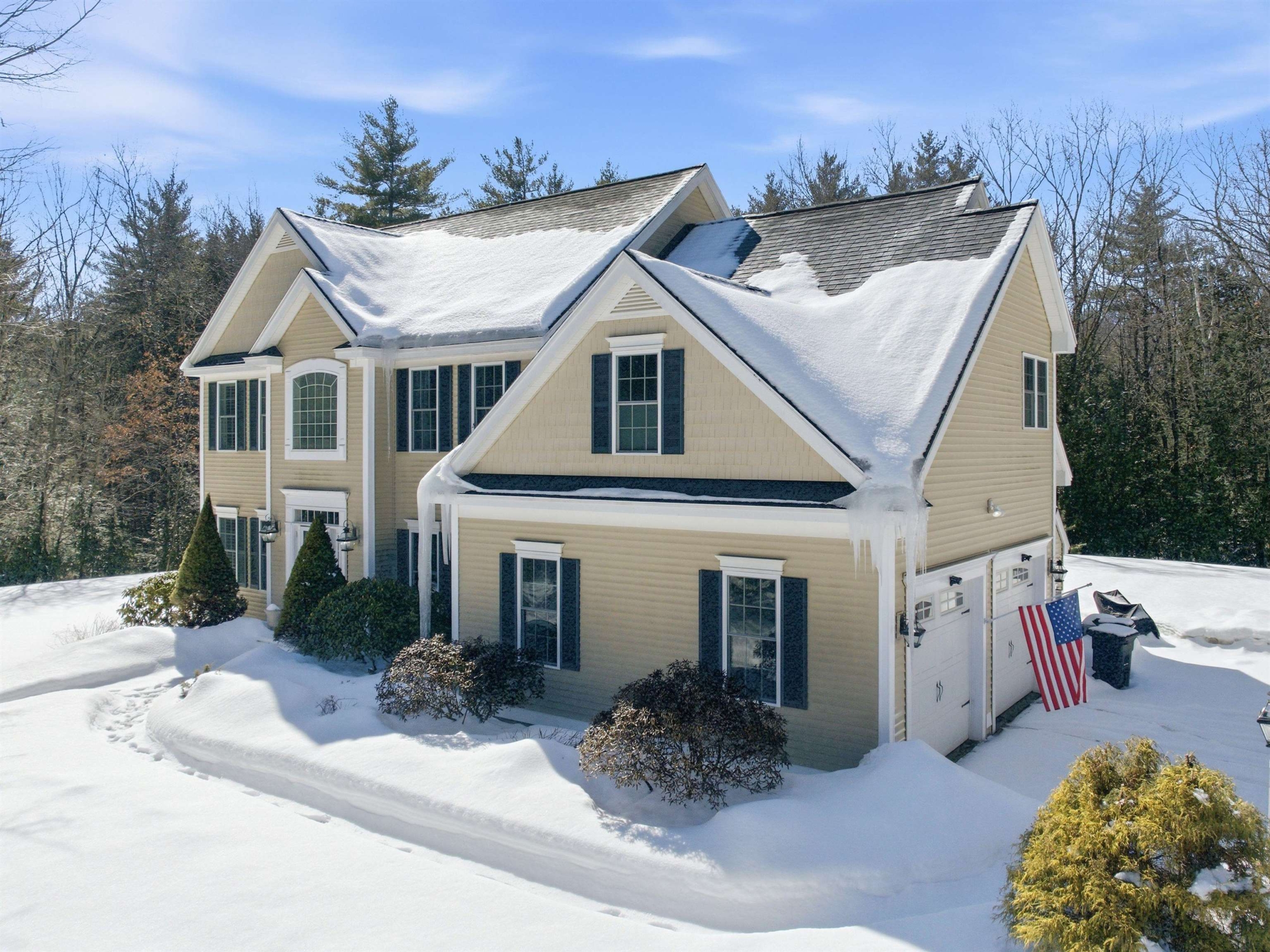 7 Amber Lane Bedford NH just sold front exterior